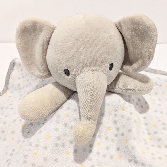 George grey elephant security blanket lovey - Picture 2 of 8